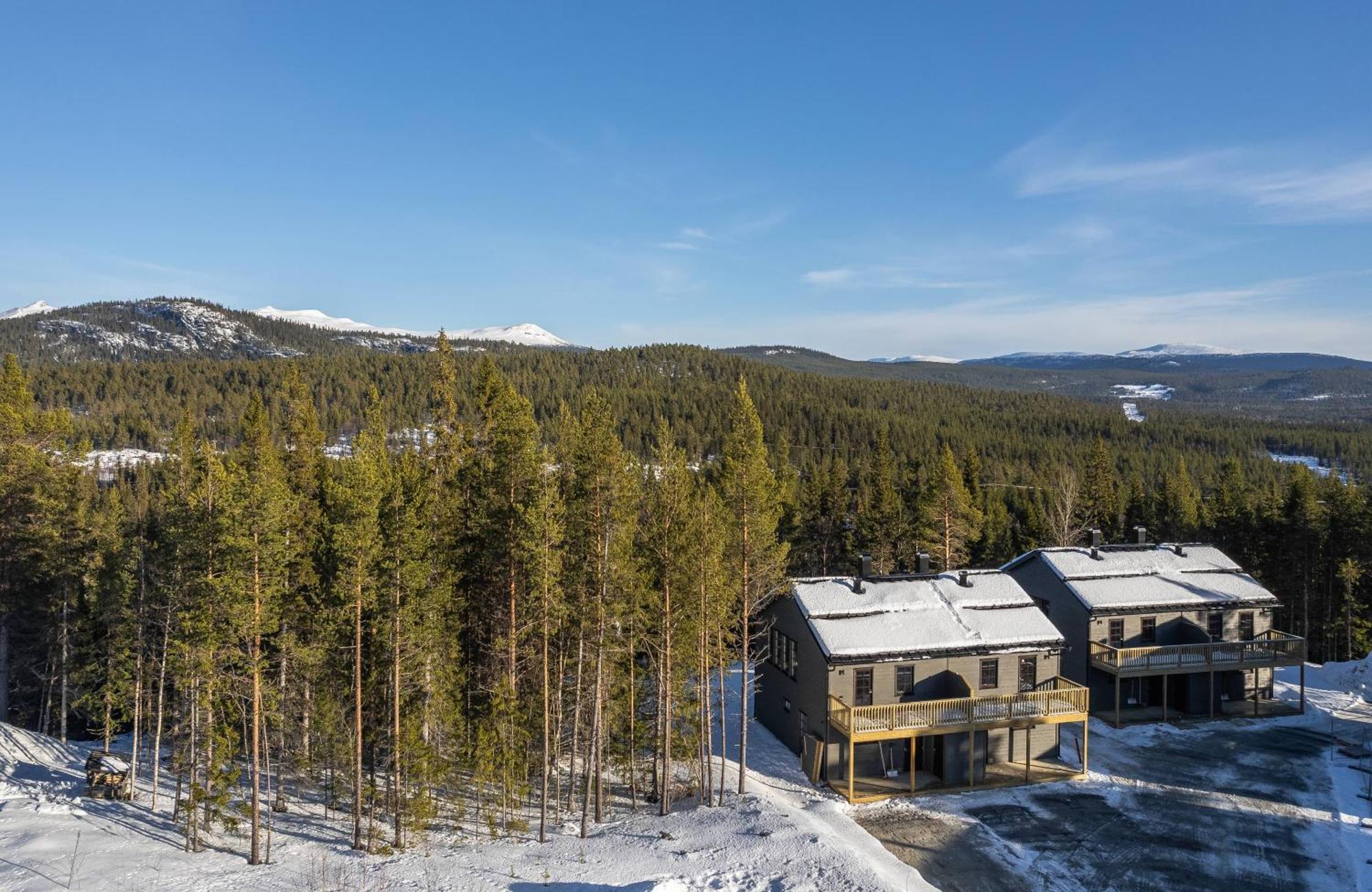 Parkstigens Fjaellby - Kavan Funasdalen Bagian luar foto