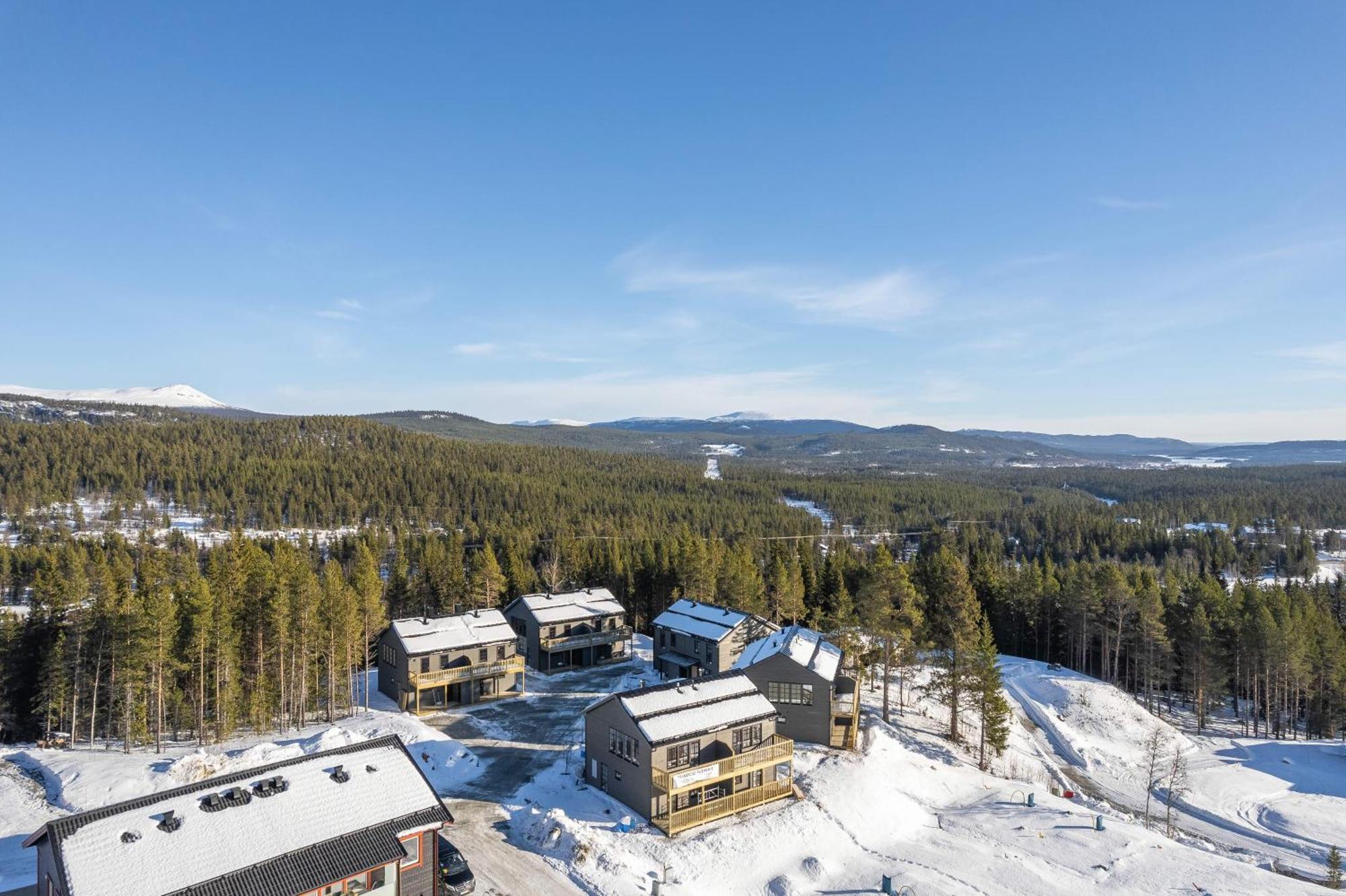 Parkstigens Fjaellby - Kavan Funasdalen Bagian luar foto